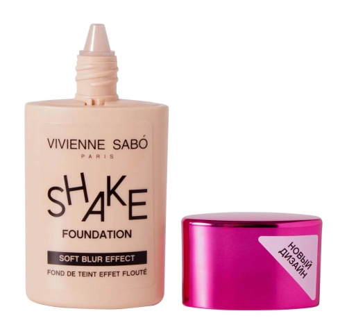 VIVIENNE SABO крем тональный с натуральным блюр эффектом shake foundation т.03